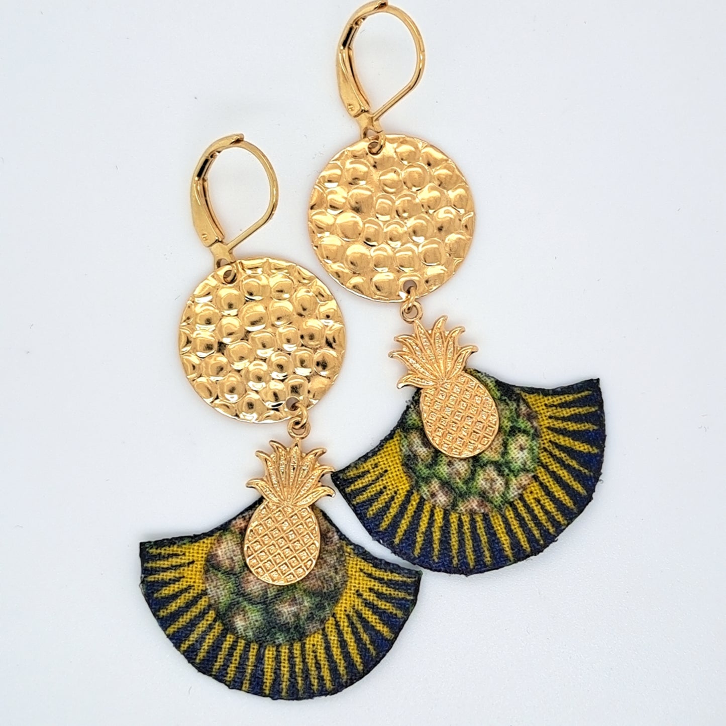 Costa Rica II - Boucles d'oreilles pendantes ananas 🍍