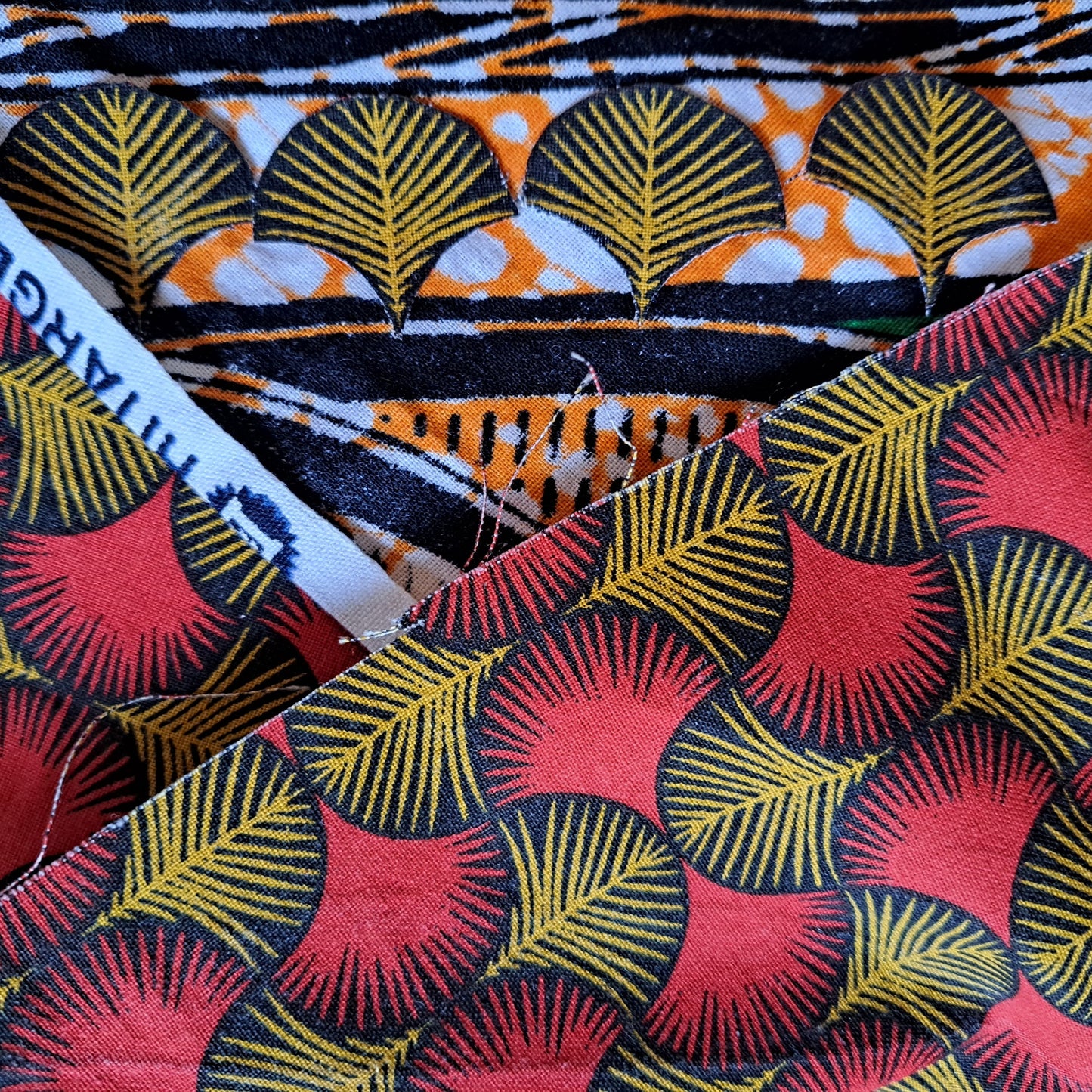 الخريف الجنكة - أقراط متدلية من القماش