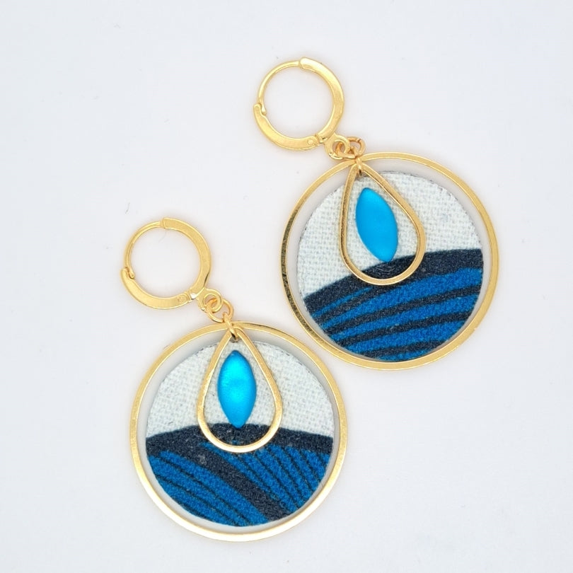 Cyclades - Starfish Shell Dangle Earrings