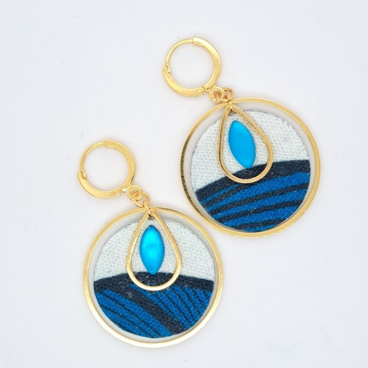 Cyclades - Boucles d'oreilles créoles
