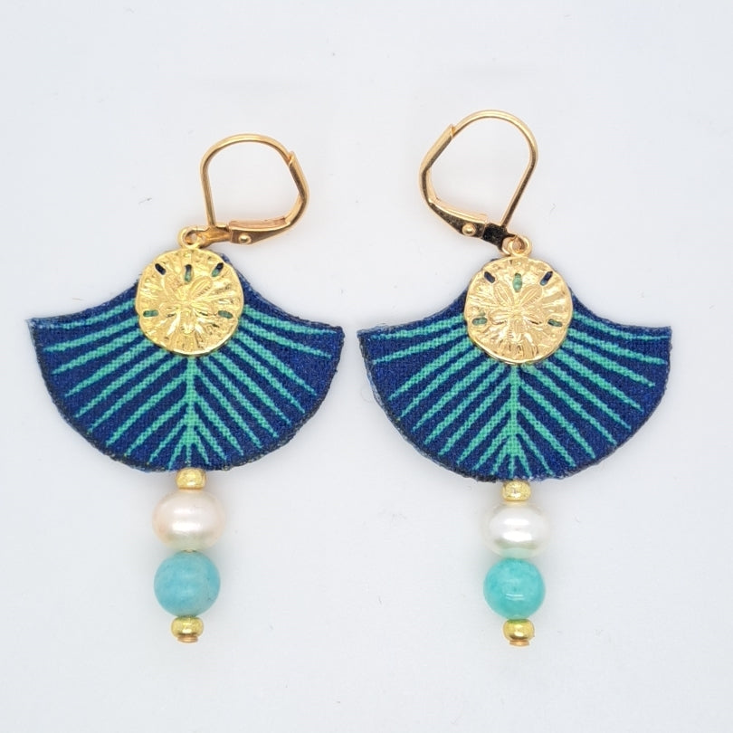 Trincomalee - Amazonite Drop Earrings