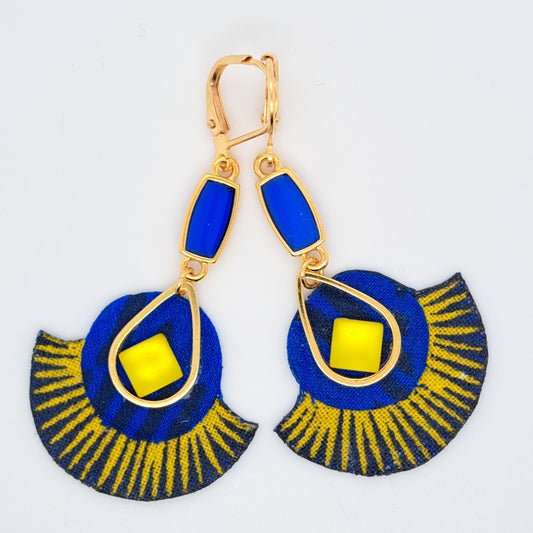 Cyclades - Starfish Shell Dangle Earrings