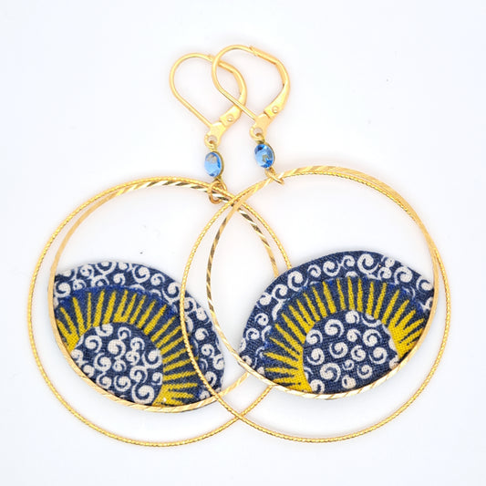 Endless Summer II - Double Hoop Earrings