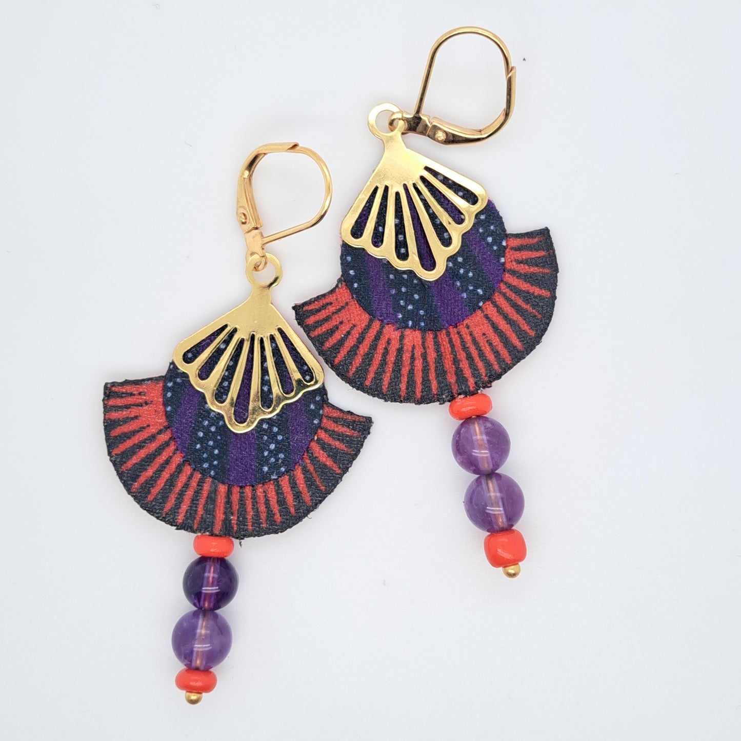 Love Jaisalmer - Amethyst Drop Earrings