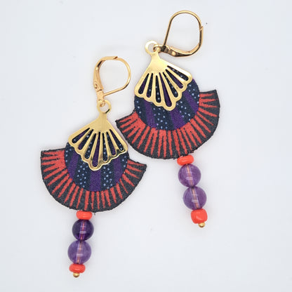 Love Jaisalmer - Amethyst Drop Earrings