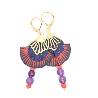 Love Jaisalmer - Amethyst Drop Earrings