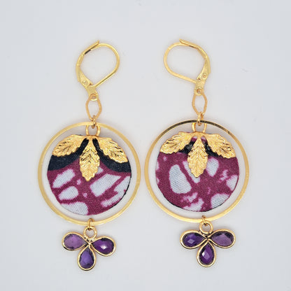 Love Jaisalmer - أقراط متدلية من الجمشت