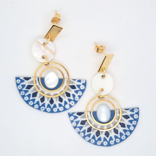 Endless Summer II - أقراط دائرية مزدوجة